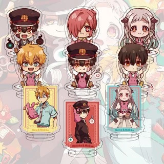 ( 1 cái MINI 20K ) Mô hình standee JIBAKU SHOUNEN HANAKO-KUN mica trong acrylic anime chibi trang trí trưng bày