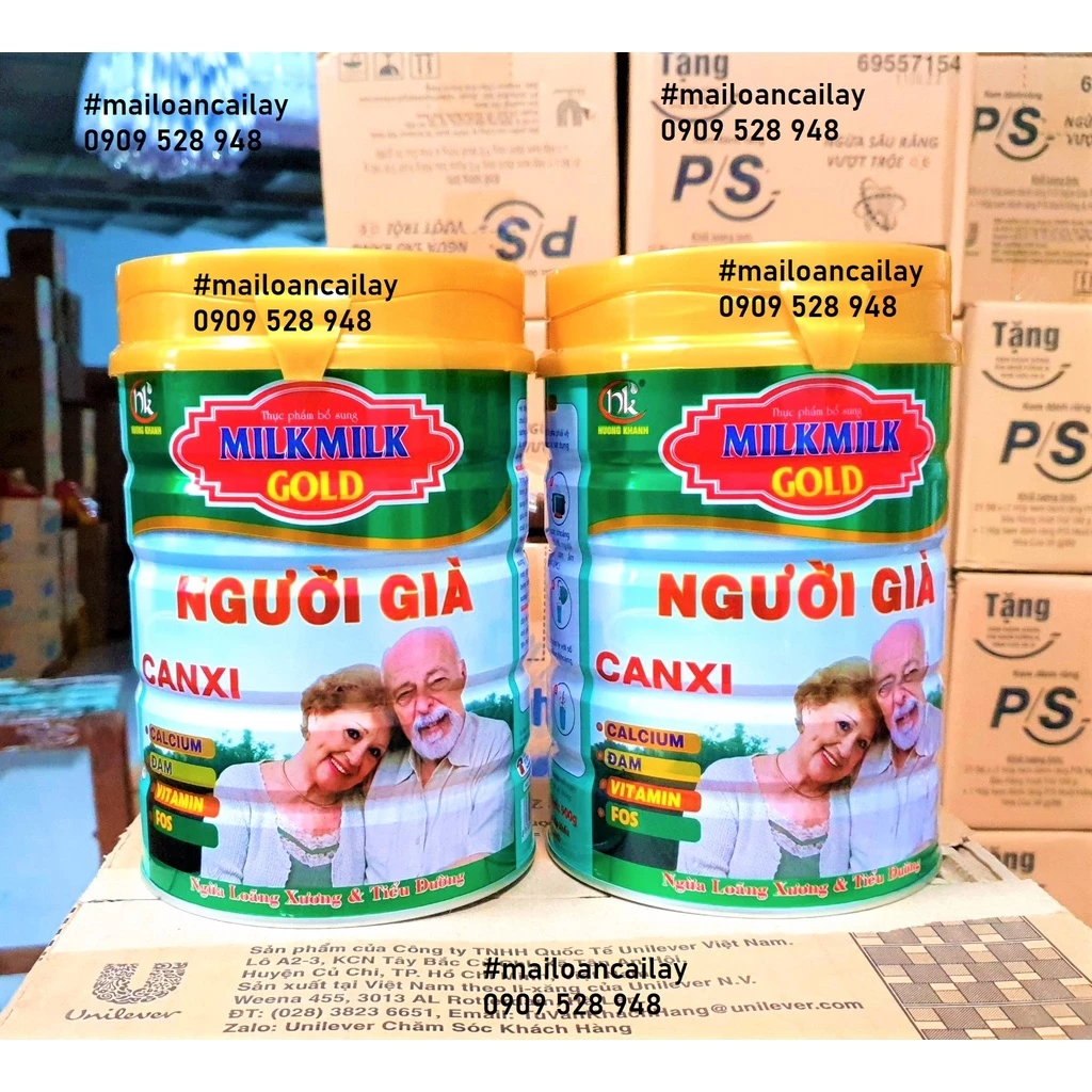 Sữa Milk Milk Canxi người già 900g