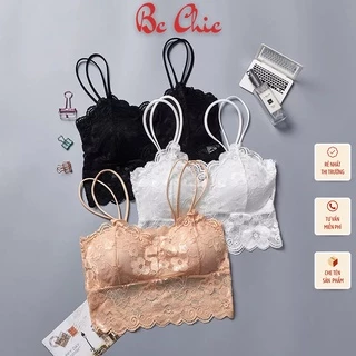 Áo bra ren 2 dây siêu xinh free size 618 BC_CHIC LINGERIE