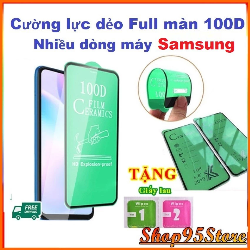 Cường lực dẻo 100D Samsung A20 A30 A52 A72 M30s A10 A10s A71 A70 A02s A02 M02 M20 A20s A50 A50s A31 A11 M31 Note 10lite