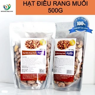 Hạt Điều Rang Muối Túi 500g - Thương Hiệu MFOOD