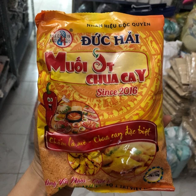 Muối ớt chua cay ĐỨC HẢI 500g