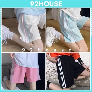 Quần short đùi 3 sọc ulzzang unisex nam nữ đều mặc được