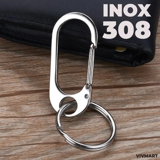 ✅ Móc Chìa Khóa INOX 308 Cao Cấp Cài Lưng Quần