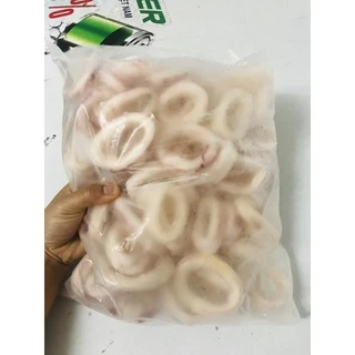 1kg mực vòng cắt khoanh ngon, bổ rẻ