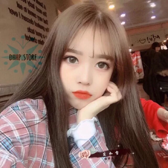 Tóc giả kẹp chữ u thẳng tỉa😍😘Freeship-ảnh thật❤️🎶