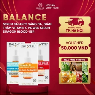 MẪU MỚI NHẤT - SERUM BALANCE SÁNG DA, GIẢM THÂM VITAMIN C POWER SERUM/DRAGON BLOOD/554