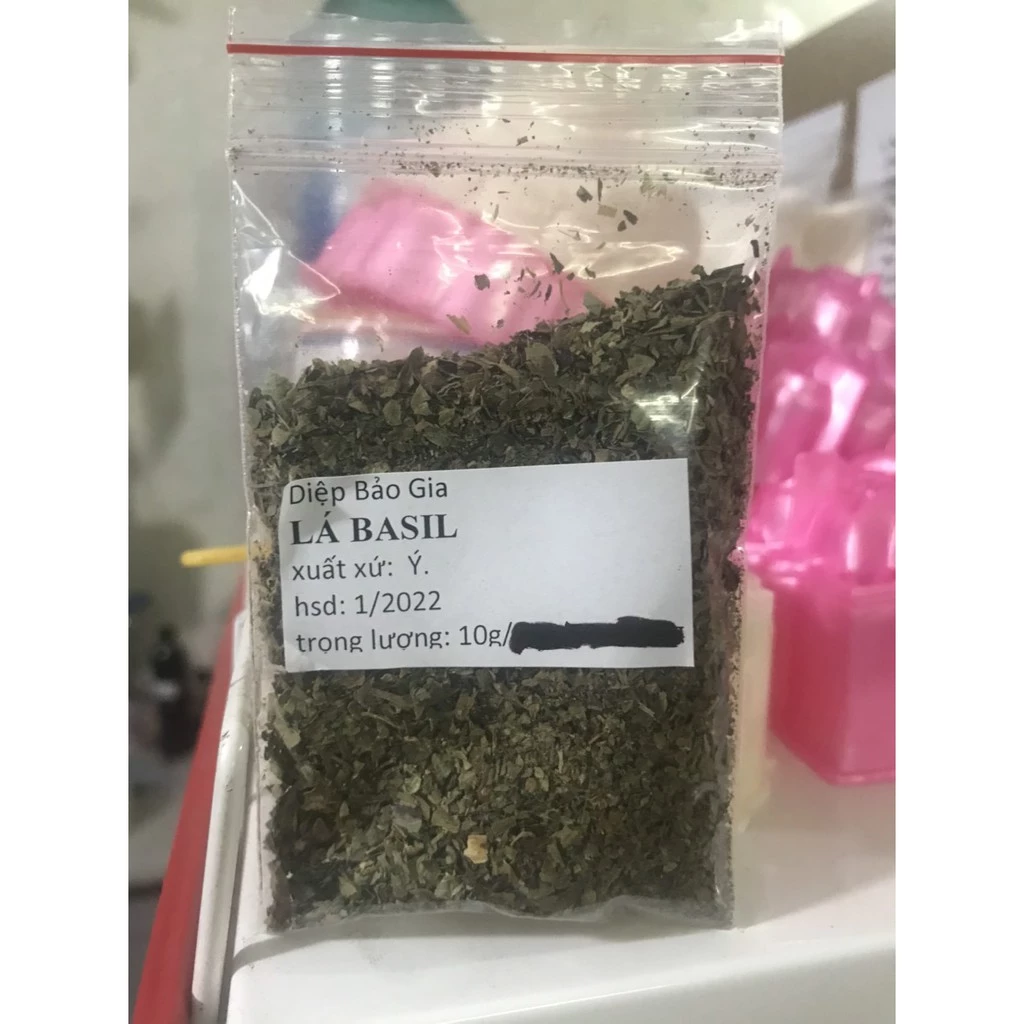 Lá húng quế tây/Basil 10g