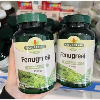 Viên uống cỏ lợi sữa Fenugreek 500mg 90 viên