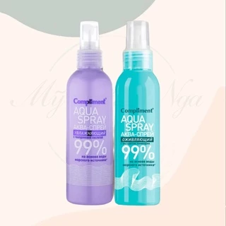 Xịt khoáng Aqua phục hồi 99% Compliment 200ml