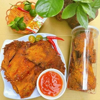 1kg KHÔ BÒ TỨ XUYÊN (khô heo giả bò miếng)