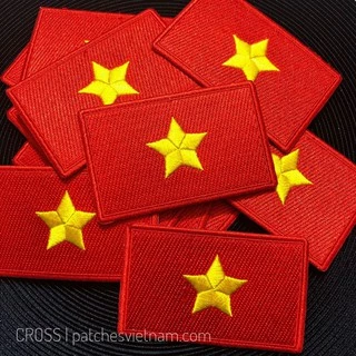 PATCH THÊU CỜ VIỆT MINH CAO CẤP