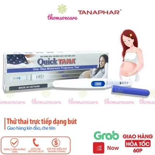 Bút thử thai nhanh QUICKTANA - luôn che tên - Chính hãng