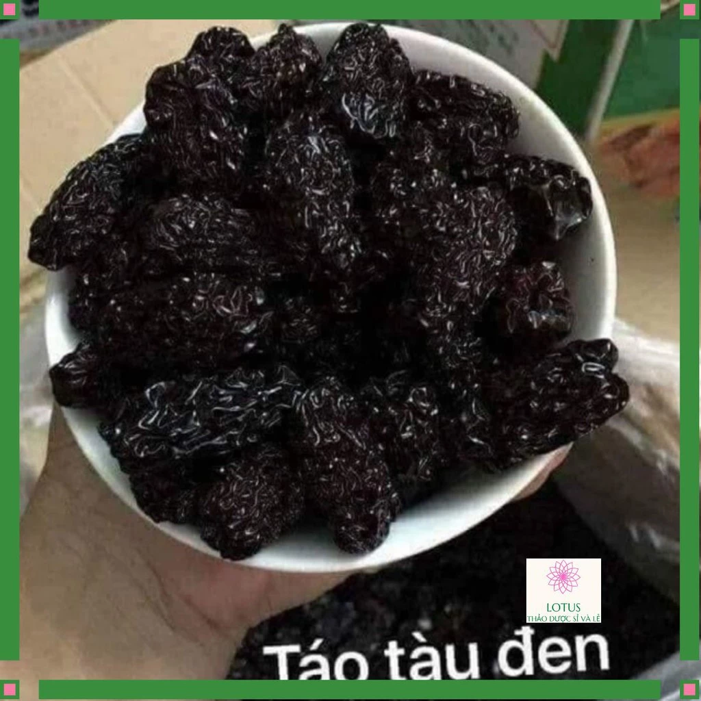 Táo đen 1 kg cùi dầy nhà làm