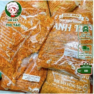 500G Tép Sấy Giòn (Ruốc Sấy) Đặc Sản - Nguyên Liệu Bánh Tráng Trộn, Bắp xào, Cuộn Bơ Siêu Tiện Lợi