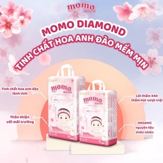 Combo 20 miếng dùng thử bỉm momotaro/momo diamond m20/l20/xl20