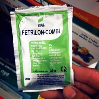 Phân bón lá trung vi lượng FETRILON-COMBI gói 25gr