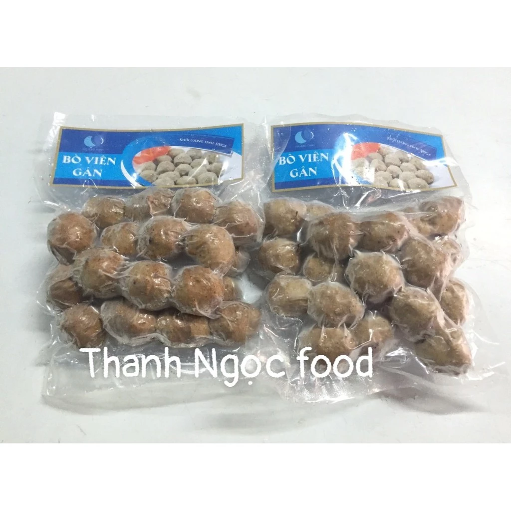 BÒ VIÊN GÂN 500 gr (giao  hoả tốc 2 giờ tphcm)