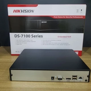Đầu ghi IP Hikvision 8 kênh hỗ trợ cam mic, vỏ sắt DS-7108NI-Q1/M 7108 (chính hãng)