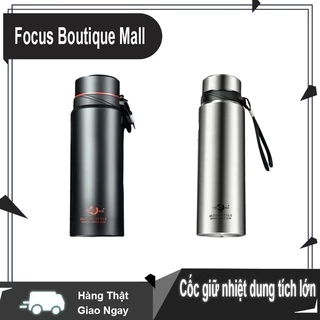 Bình giữ nhiệt inox 304 cao cấp 800ml dung tích lớn có tay cầm không bị rò rỉ