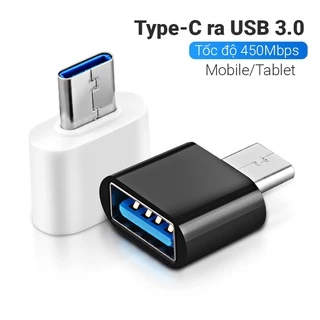 Đầu chuyển USB 3.0 ra Type C - OTG Sang USB 3.0 để kết nối chuột bàn phím, tay cầm