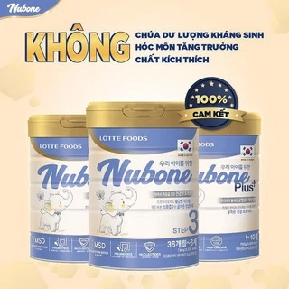 Sữa Cao Năng Lượng Nubone Step 1,2 + Plus+ Lon 750gr. FREESHIP