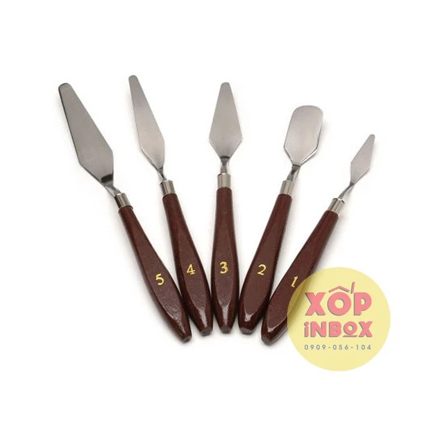 Bộ Bay Vẽ Tranh- Palette Knife Set (5pcs)