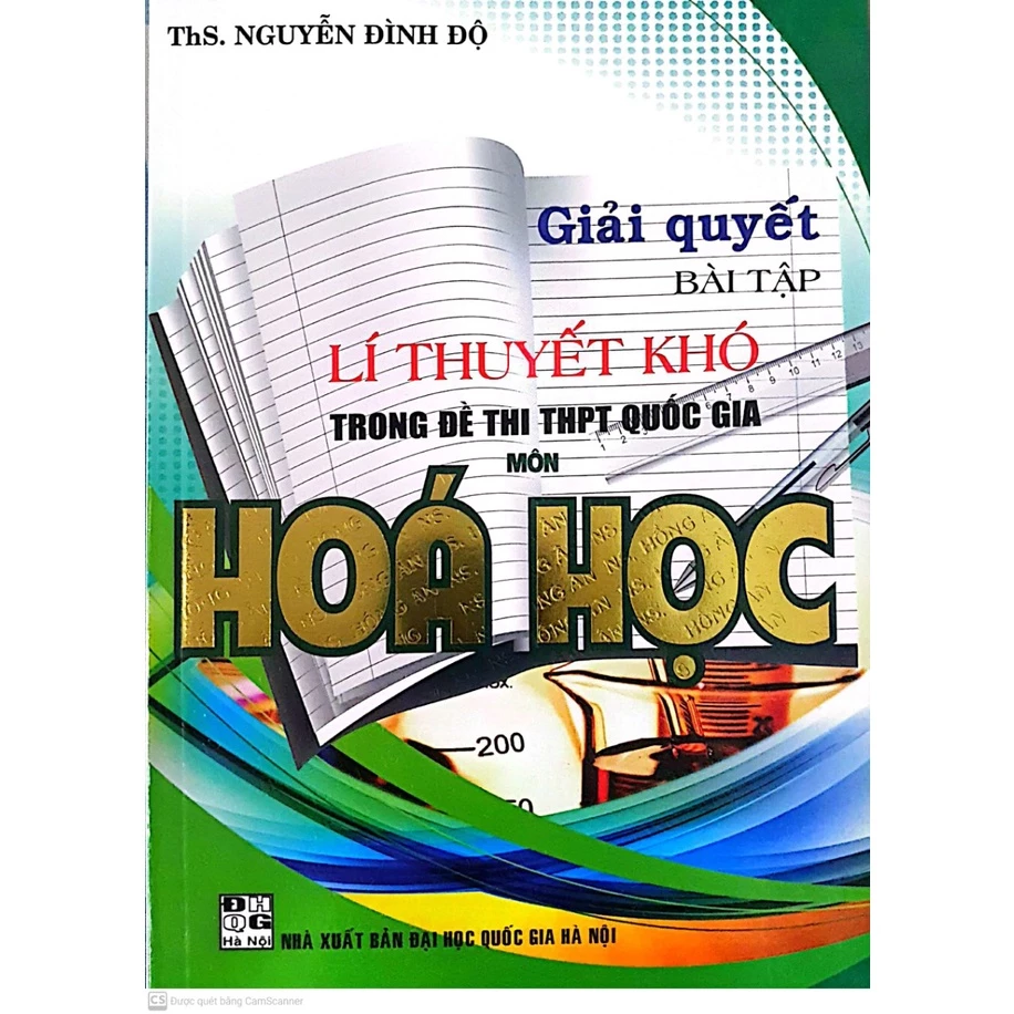 [Mã BMLT30 giảm đến 30K] Sách - Giải Quyết Bài Tập Lí Thuyết Khó Trong Đề Thi Trung Học Phổ Thông Quốc Gia Môn Hóa Học