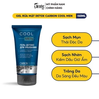 Gel rửa mặt cho nam Detox Carbon Cool Men 150ml