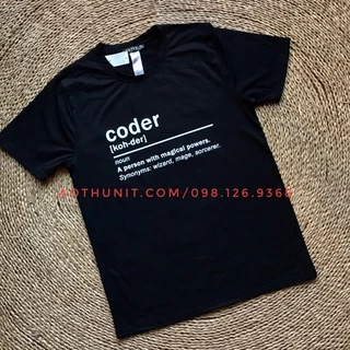 áo thun coder - áo thun lập trình viên