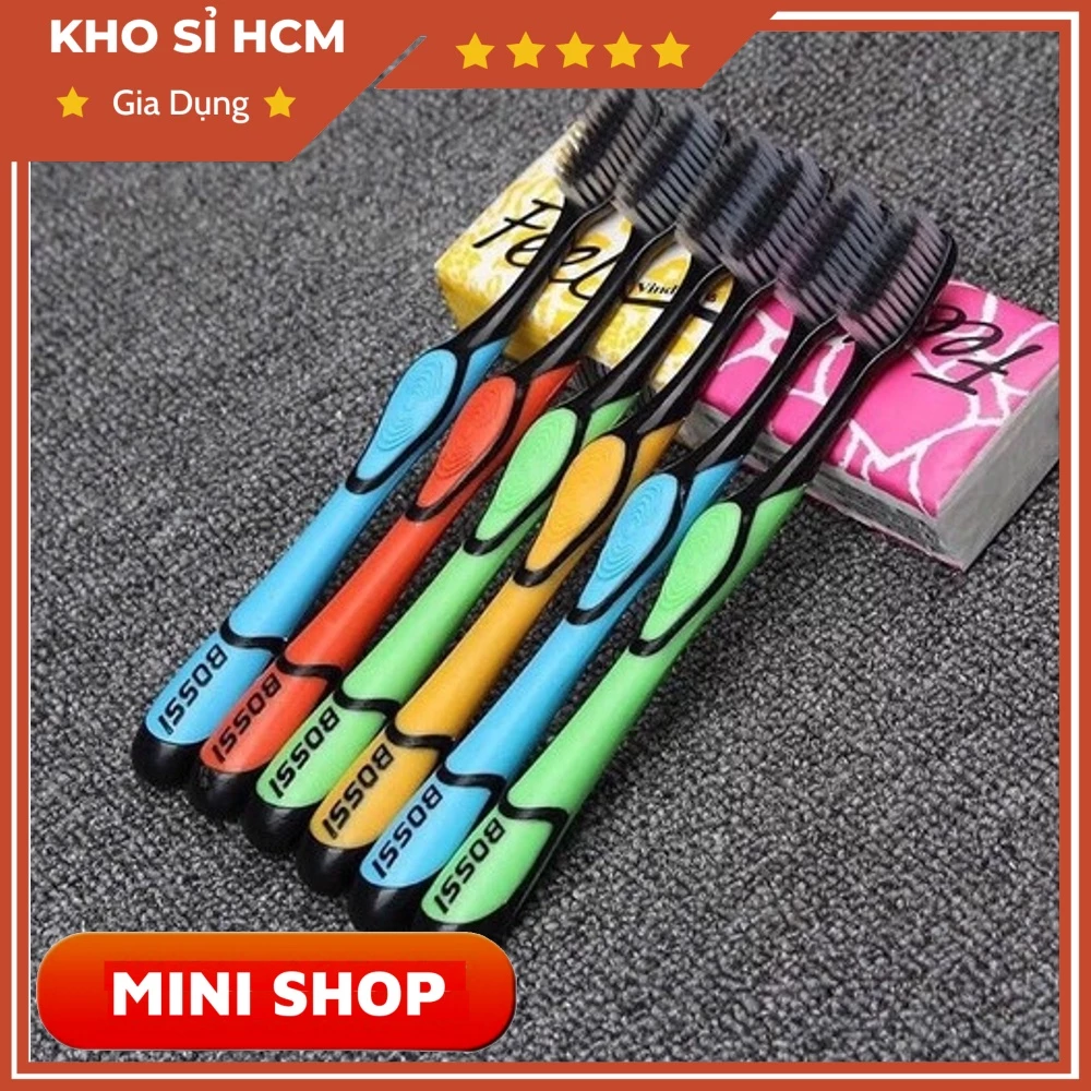 Bàn Chải Đánh Răng Than Tre Hoạt Tính MINISHOP B314