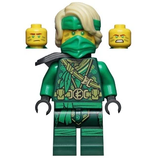 Lloyd- Iego Ninjago - The Island, Mask and Hair with Bandana, Armor Shoulder Pad -  Nhân vật  Lloyd - njo682