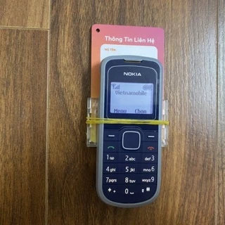 Điện thoại kích sim Vietnamobile, máy 1202 + khay đọc sim + sạc