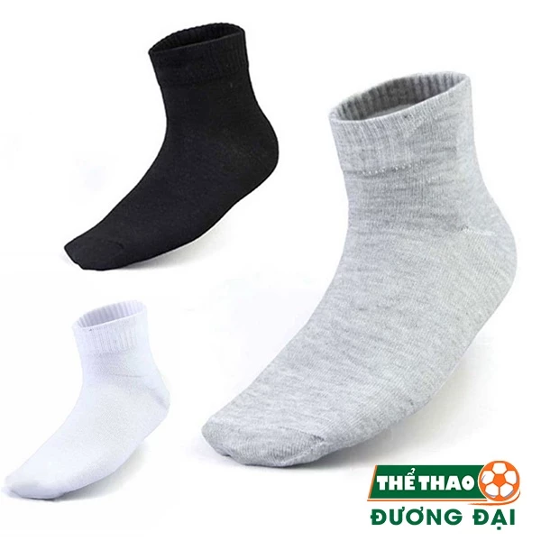 Vớ Thể Thao Tất Đá Bóng Ngắn (1 Đôi) Chất Cotton Co Giãn Thoáng Khí Thể Thao Đương Đại