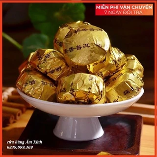 Trà Phổ Nhĩ Chín Vân Nam Hương Nếp (chia gói nhỏ 50 gram dùng thử)