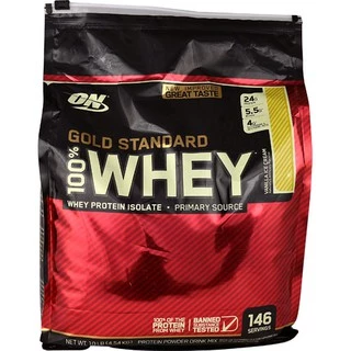 [FREE SHIP+CHÍNH HÃNG] Sữa tăng cơ, Bột tăng cơ thể hình Whey Gold Standard 10Lbs (4.54 KG) Optimum Nutrition [100% USA]