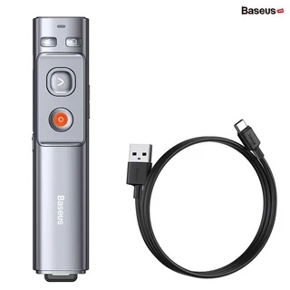 Bút Laser trình chiếu Baseus Orange Dot Wireless Presenter cho Laptop/ Macbook