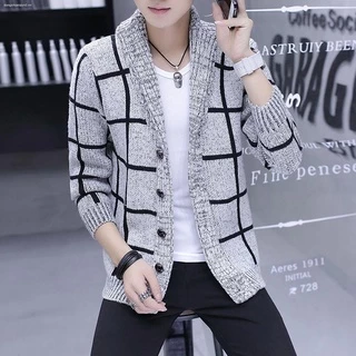 Áo khoác cardigan dệt kim thời trang thu đông dành cho nam