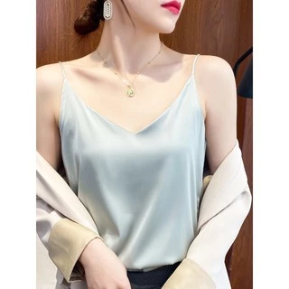 ÁO HAI DÂY LỤA HÀN CAO CẤP SEXY LuLa Boutique, áo hai dây sang, đẹp