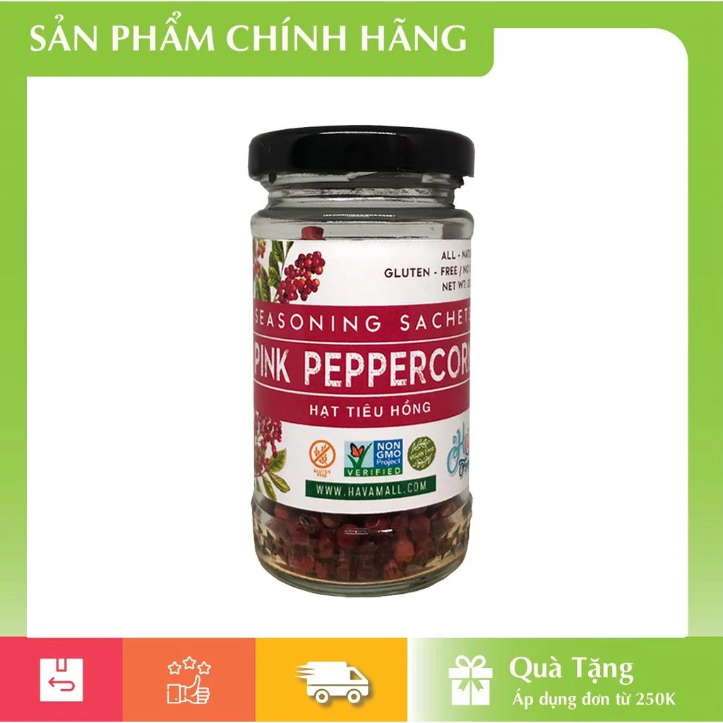 [HÀNG CHÍNH HÃNG] Hạt Tiêu Hồng – Pink Peppercorn