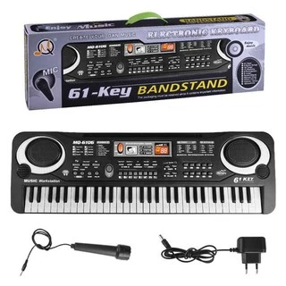 Đàn piano điện tử 61 phím cho bé yêu Dùng Pin Hoặc Nguồn điện trức tiếp