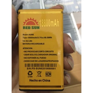 Pin điện thoại Red Sun 6 TỔNG HỢP hàng công ty MỚI