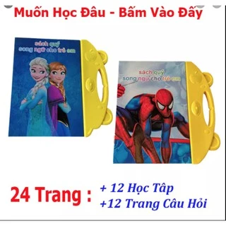 Bảng nói điện tử song ngữ Anh _Việt cho bé (ảnh&clip thật )