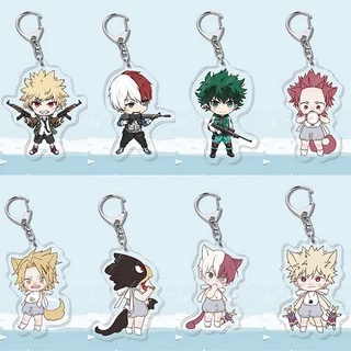 Móc Khoá Chibi My Hero Academia Móc Khoá Anime Học Viện Anh Hùng Khoá Bằng Arcrylic