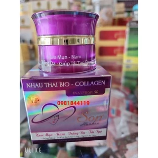 kem Son nhau thai cừu collagen mụn nám trắng da tái tạo 20gr.