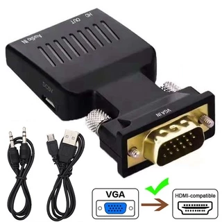 Bộ ChuyểN VGA Sang HDMI HD 1080P Cho PC / Laptop / MáY ChiếU / HDTV