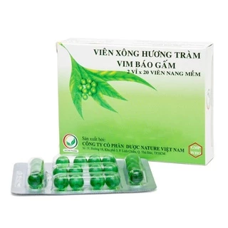 Viên Xông Hương Tràm Bao Gấm ( Hộp 2vĩ x 20 viên) - Date xa