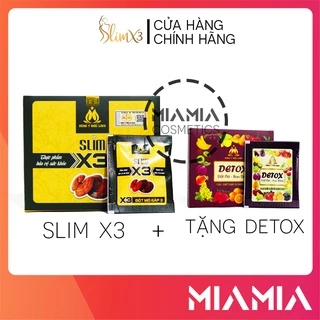 [Tặng Detox] Giảm Cân Slim X3 Đông Y Mộc Linh chính hãng - 8938534398008