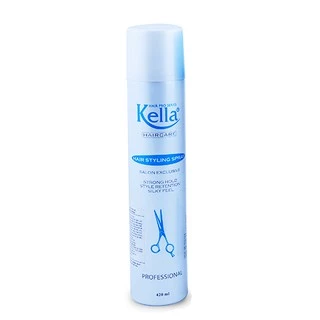 Keo xịt tóc Kella mềm giúp tạo kiểu và giữ nếp 420ml