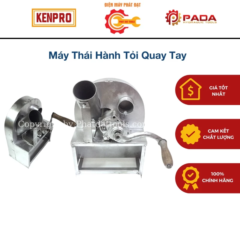 Máy Thái Hành Tỏi QuayTay Thái Hành Tỏi Xả Hàng Chất Lượng